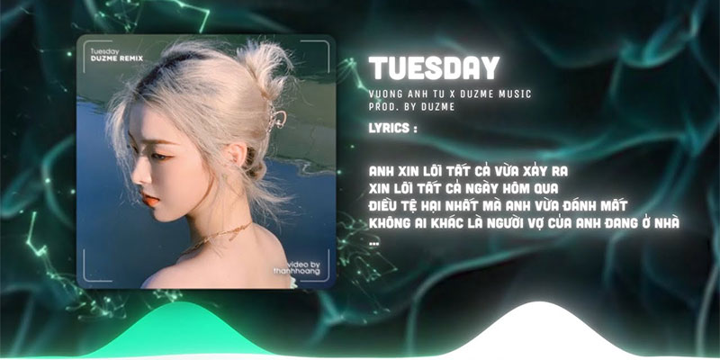 Vương Anh Tú chủ nhân của hit Tuesday Remix